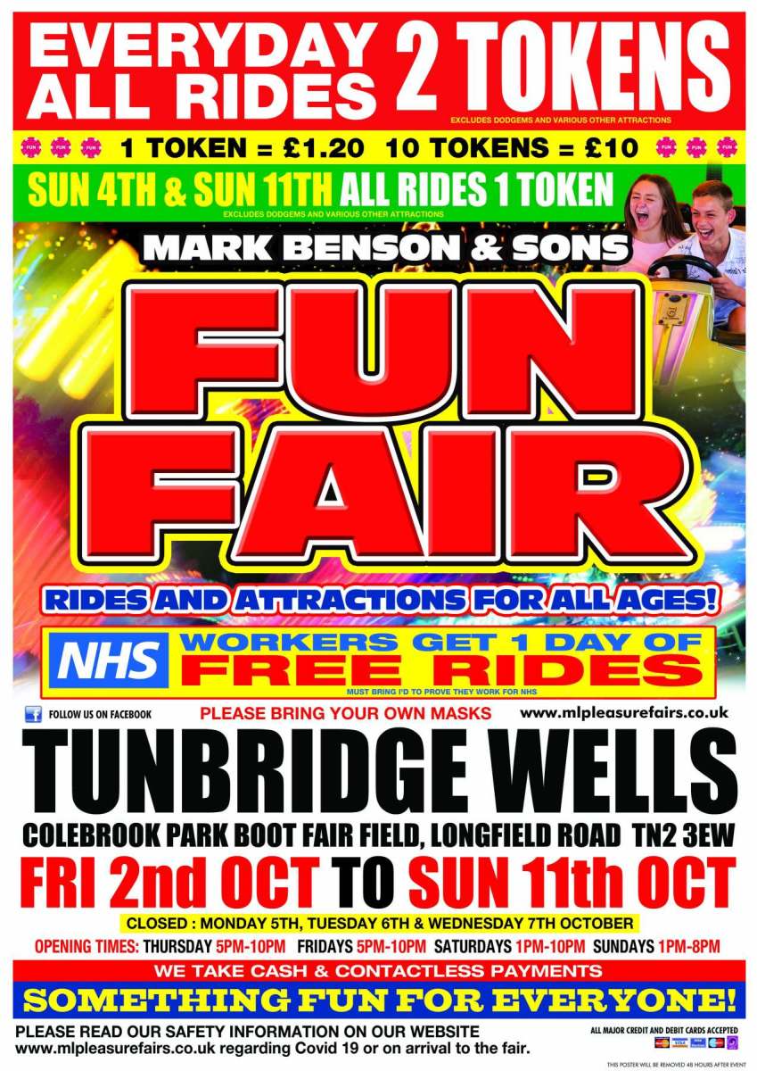 Bensons A2 Poster Tunbridge Wells