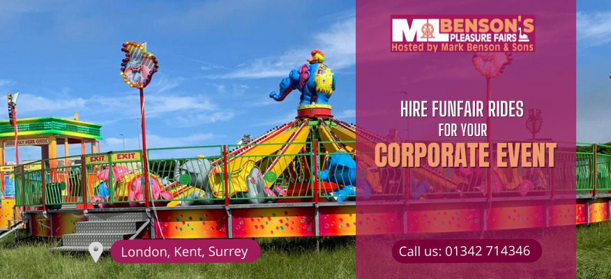 Hire Funfair Rides To Make Your Corporate Events More Interesting
